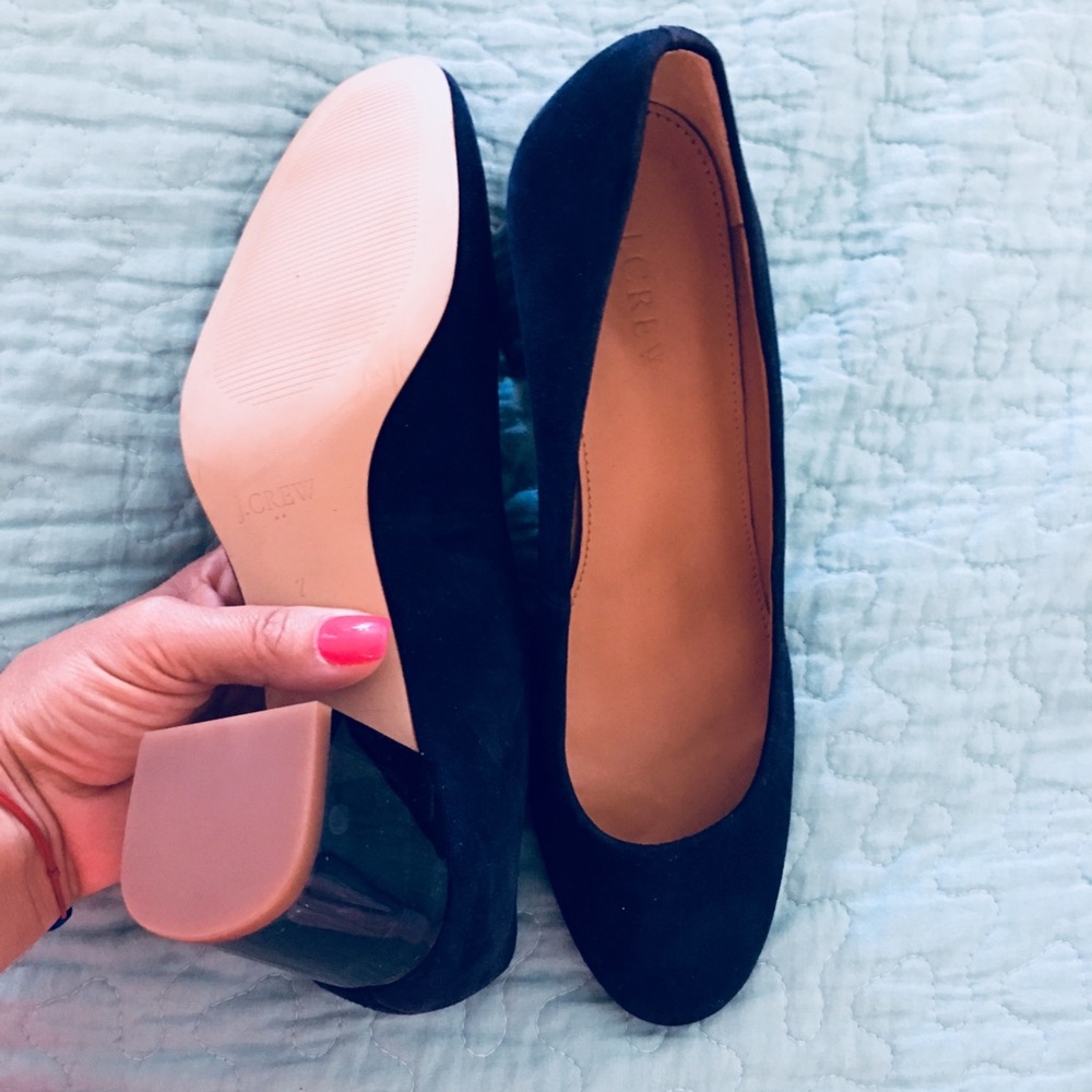 J. Crew  flats  & Loafers suede shoes size 7